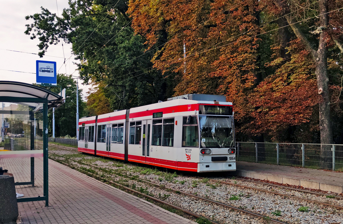 Лодзь, Duewag MGT6D № 1864