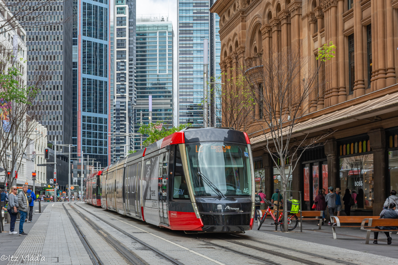 Сидней, Alstom Citadis 305 № 046