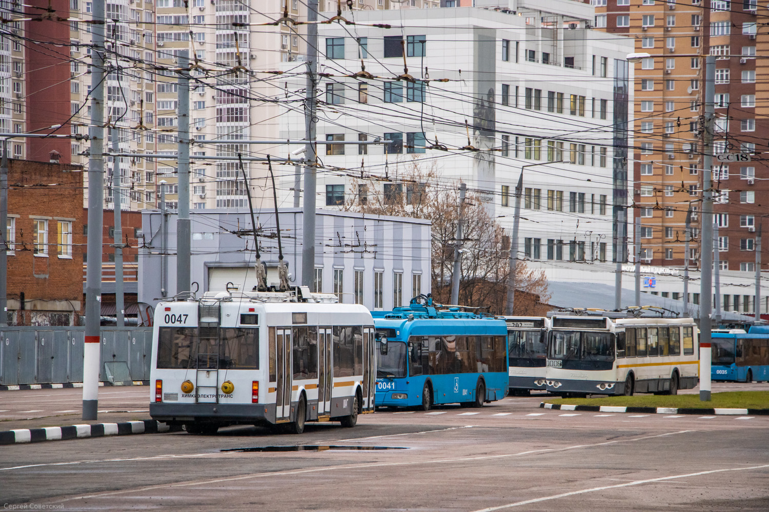 Химки, БКМ 321 № 0047; Химки — Троллейбусные линии и инфраструктура
