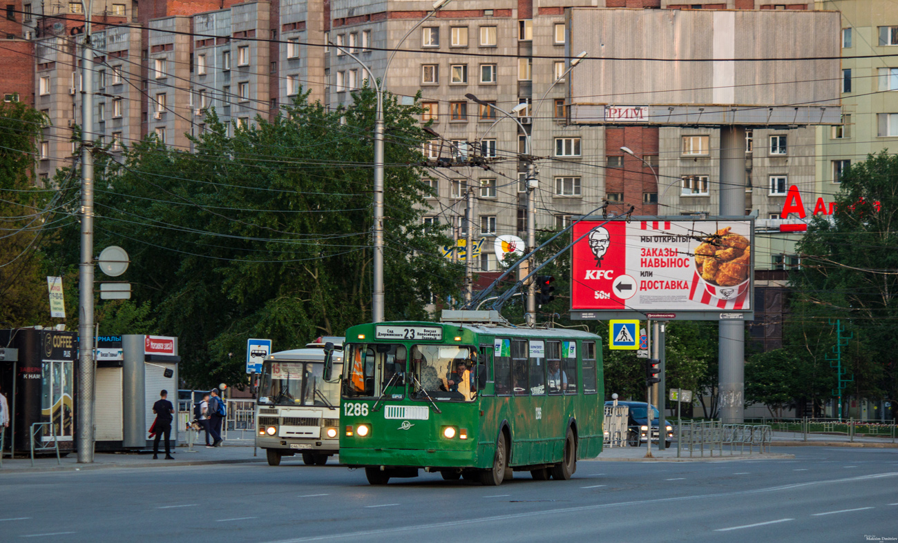 Новосибирск, ЗиУ-682Г-012 [Г0А] № 1286