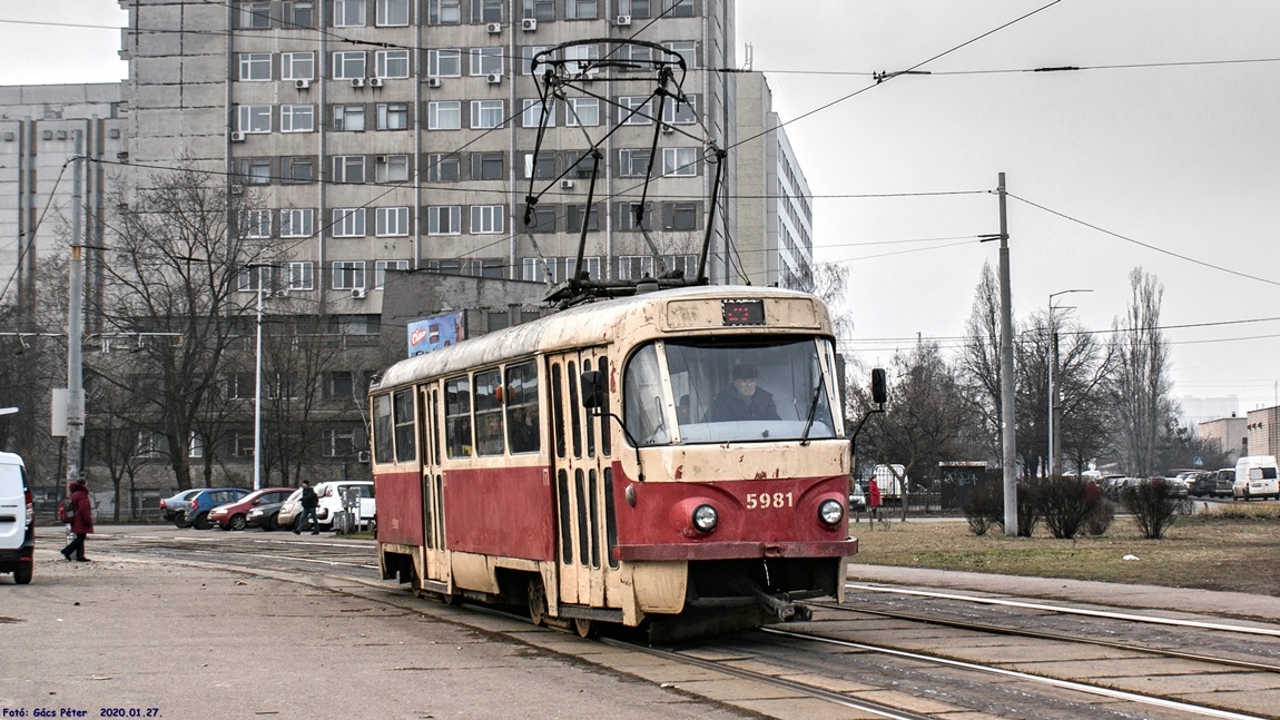 Кіеў, Tatra T3P № 5981