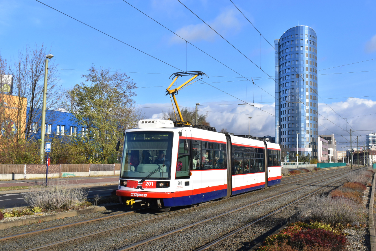 Оломоуц, Škoda 03T1 Astra № 201