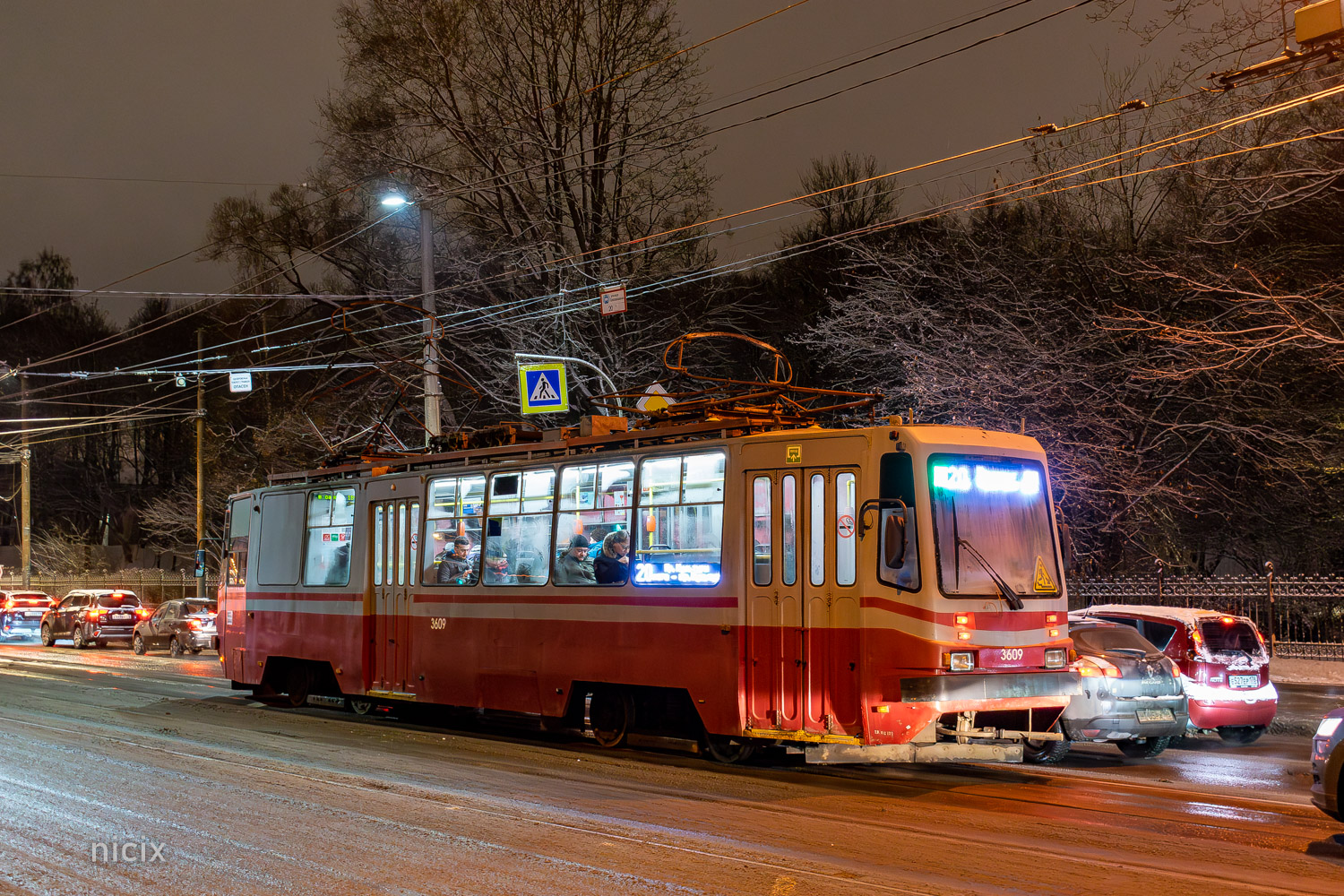 Sankt Petersburg, TS-77 Nr 3609