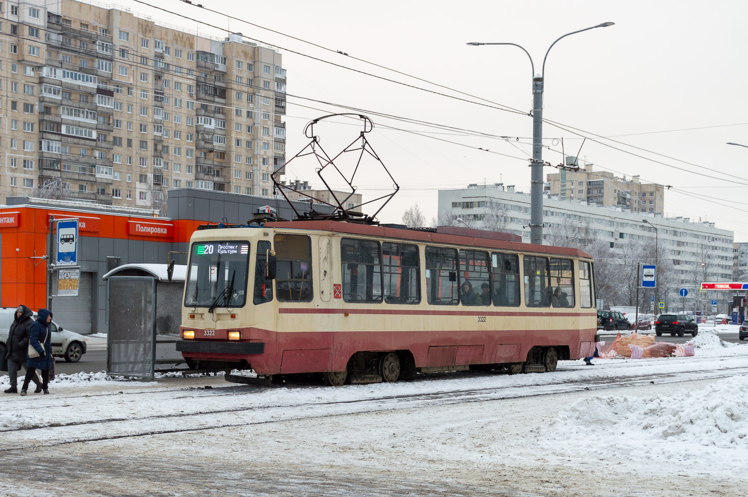 Санкт-Петербург, 71-134К (ЛМ-99К) № 3322