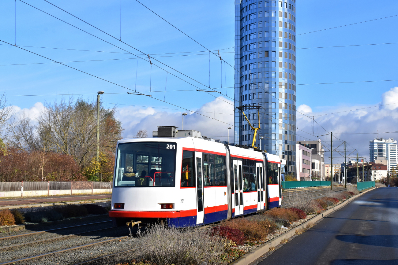 Оломоуц, Škoda 03T1 Astra № 201