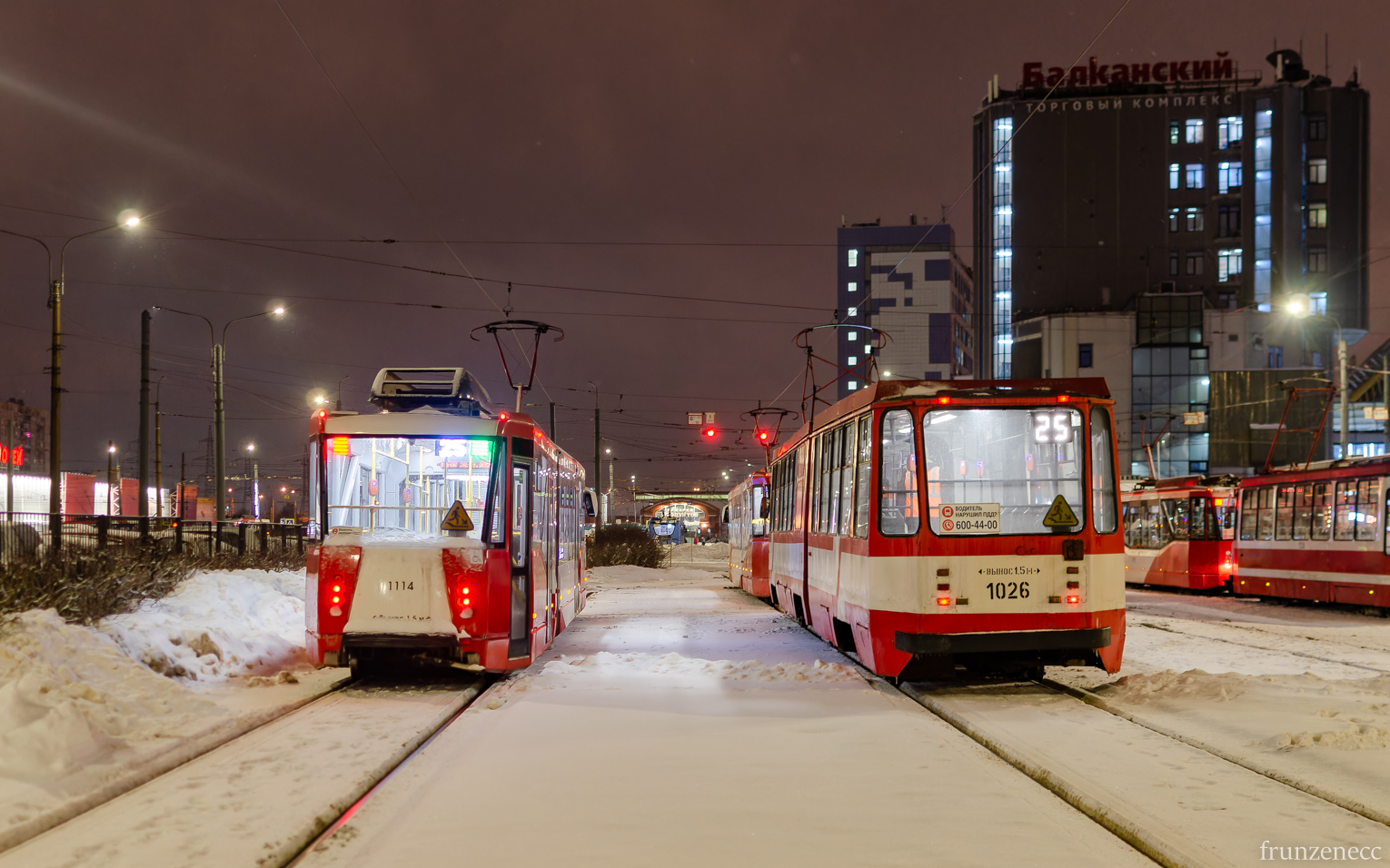 Санкт-Петербург, 71-152 (ЛВС-2005) № 1114; Санкт-Петербург, 71-147К (ЛВС-97К) № 1026