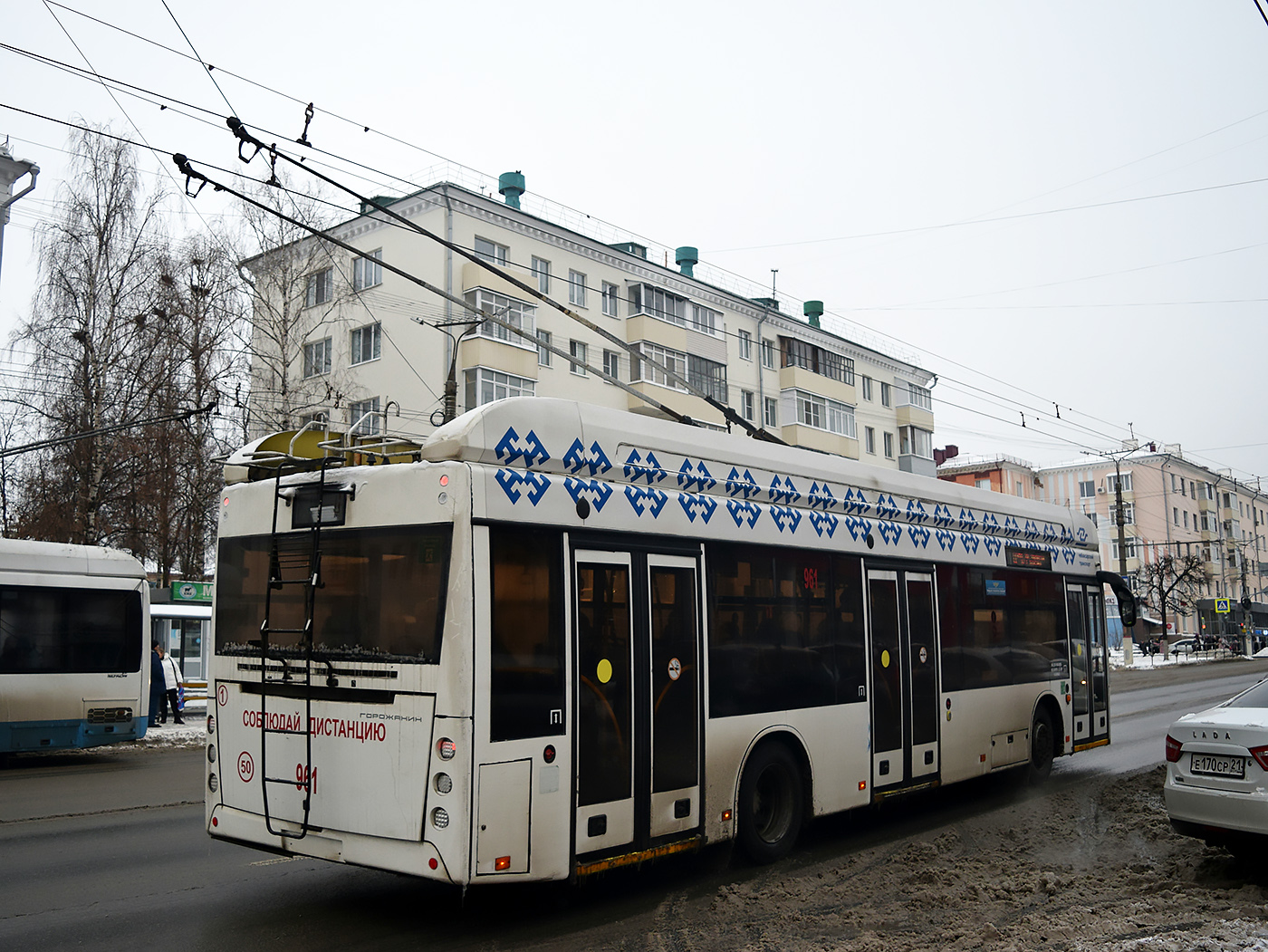 Чебоксары, УТТЗ-6241.01 «Горожанин» № 961