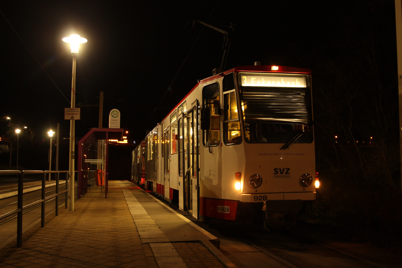 Цвиккау, Tatra KT4DMC № 928