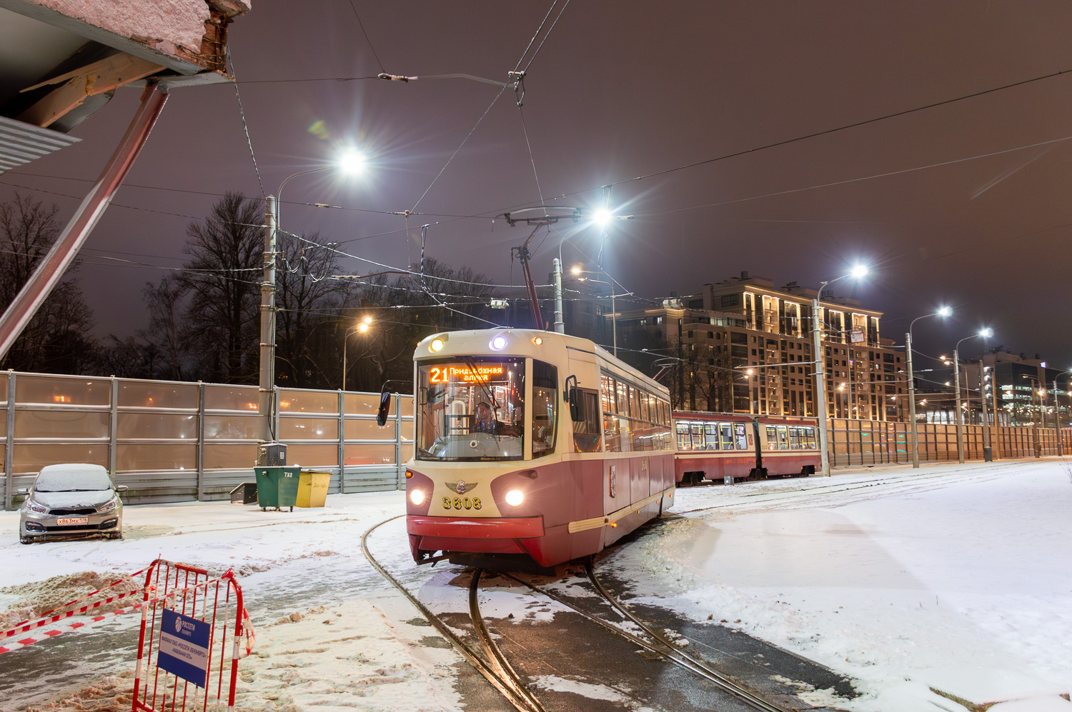 Санкт-Петербург, ЛМ-68М2 (мод. СПб ГЭТ) № 3608