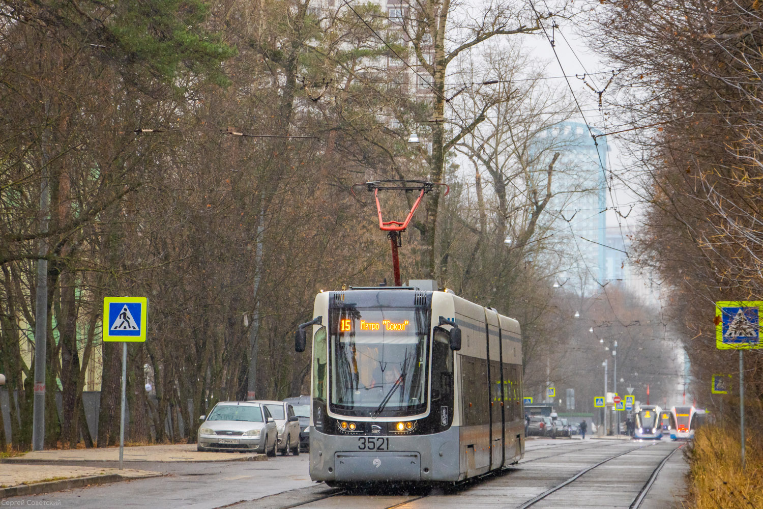 Москва, 71-414 (Pesa Fokstrot) № 3521