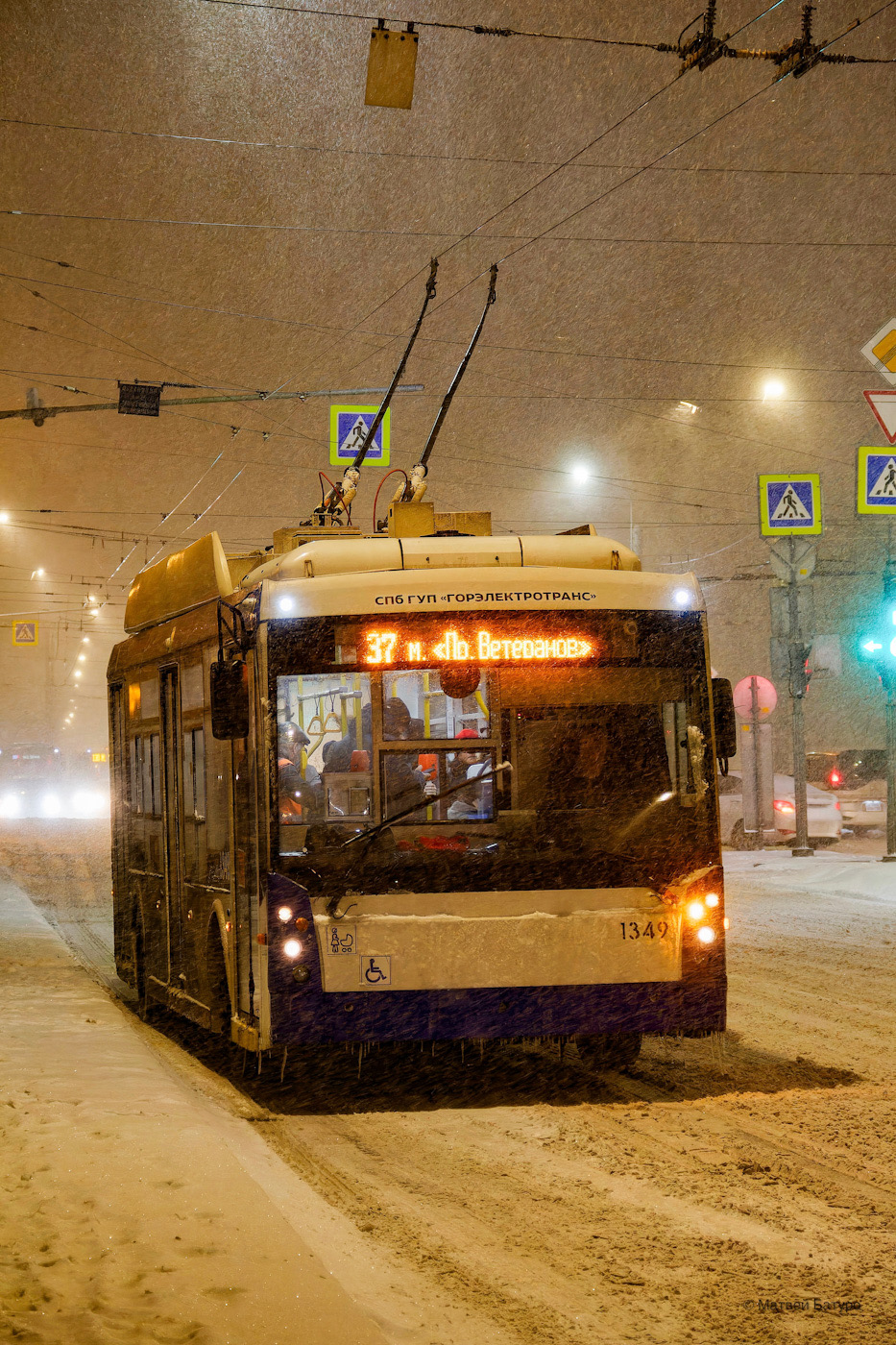Санкт-Петербург, Тролза-5265.00 «Мегаполис» № 1349