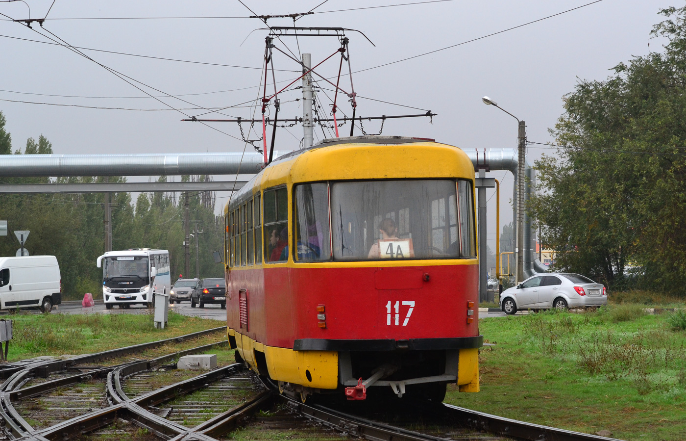 Волжский, Tatra T3SU № 117