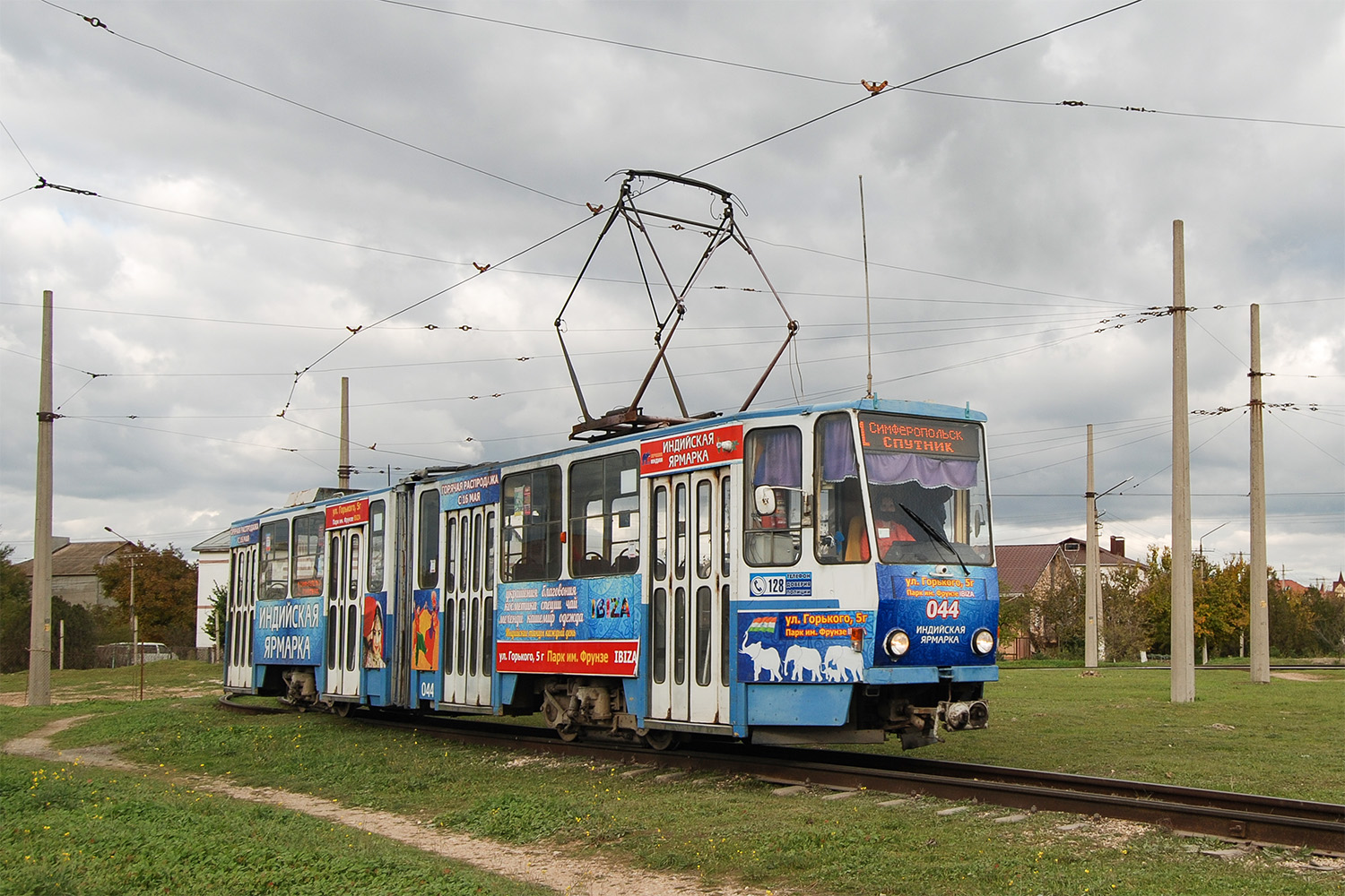 Евпатория, Tatra KT4SU № 044