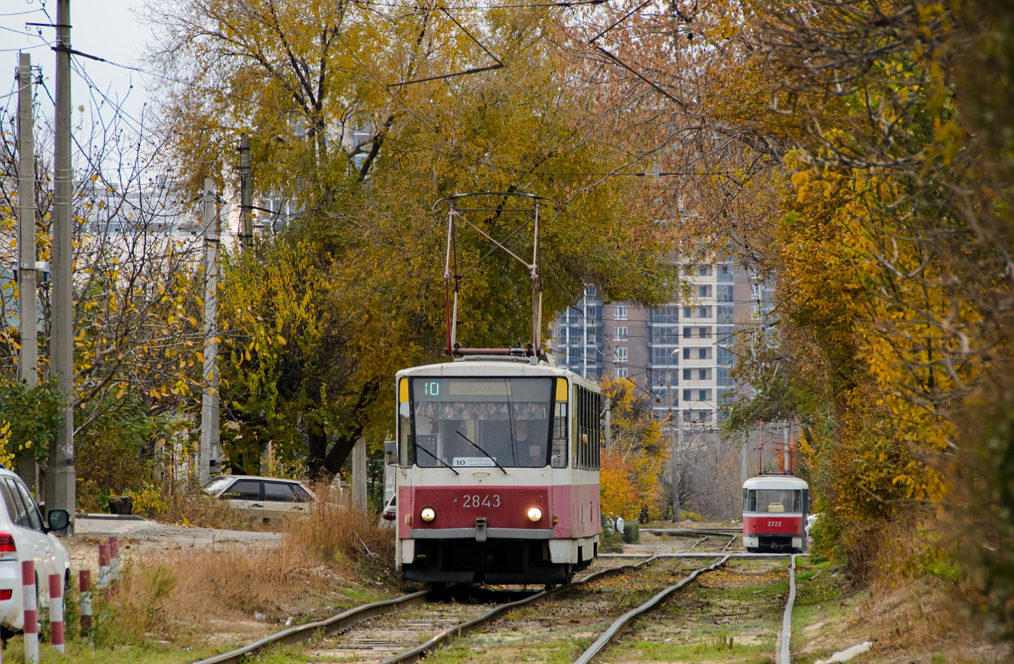 Волгоград, Tatra T6B5SU № 2843