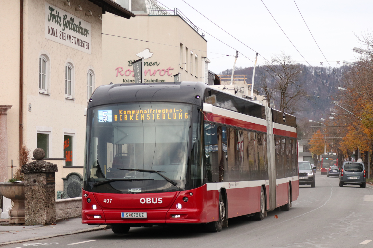 Salzburg, Hess lighTram 19 DC — 407