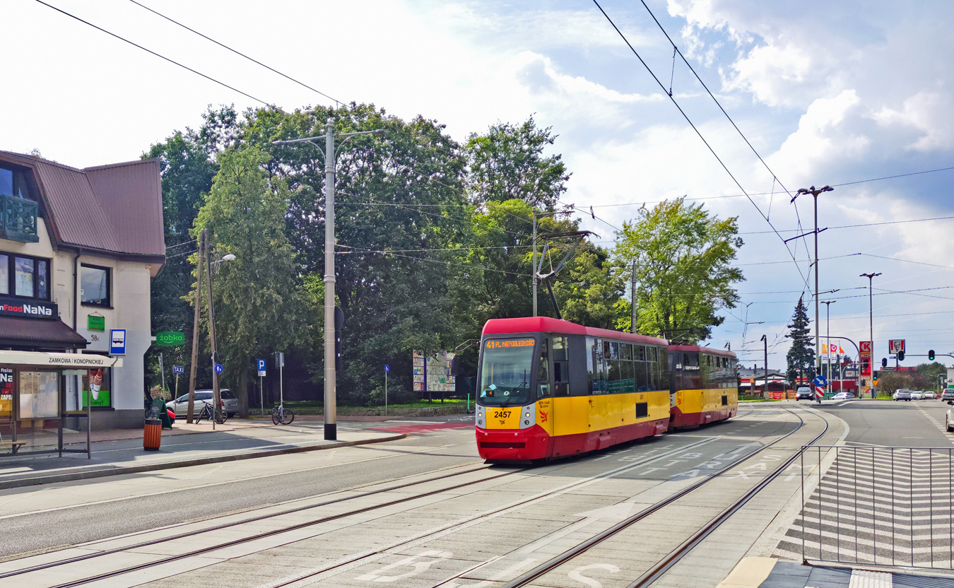 Лодзь, Konstal/MPK 805N-M16 № 2457