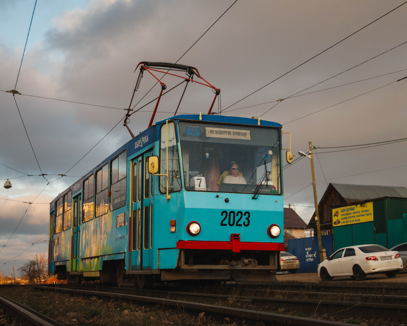 Ижевск, Tatra T6B5SU № 2023