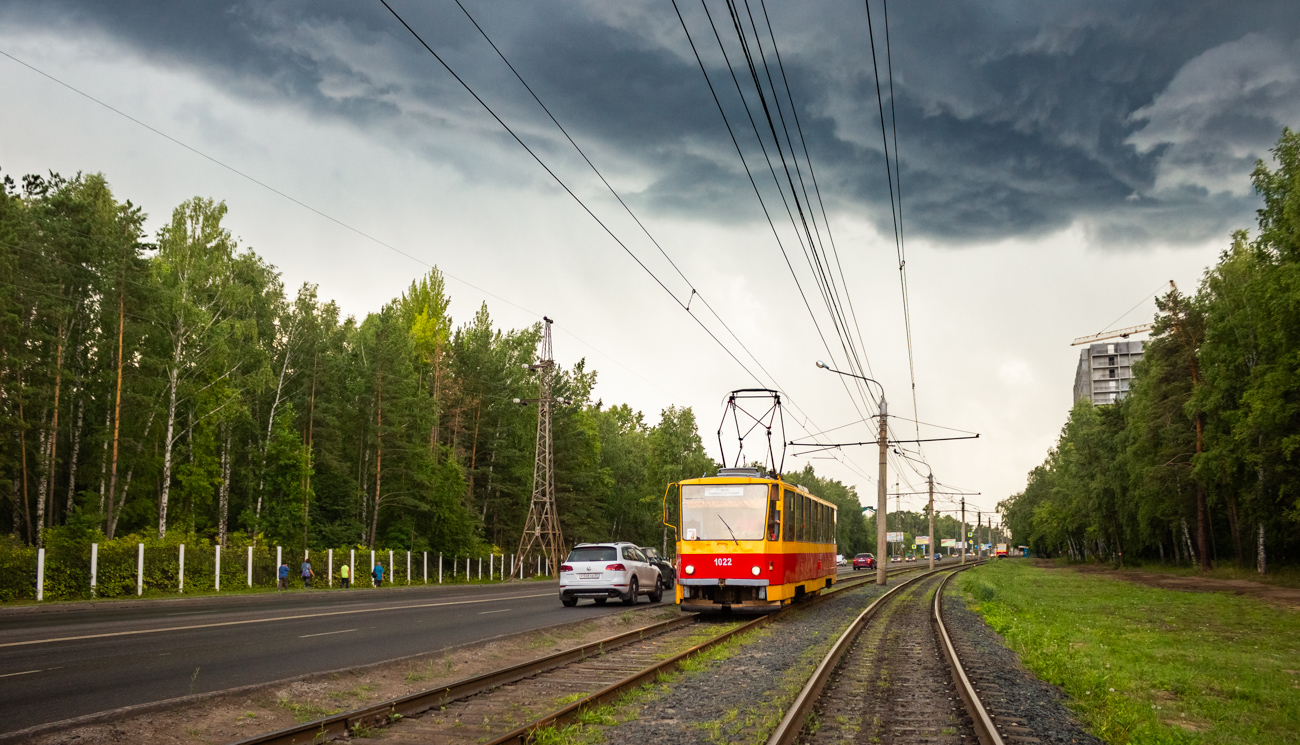 Barnaul, Tatra T6B5SU № 1022