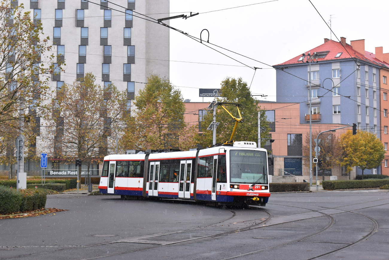 Оломоуц, Škoda 03T1 Astra № 201