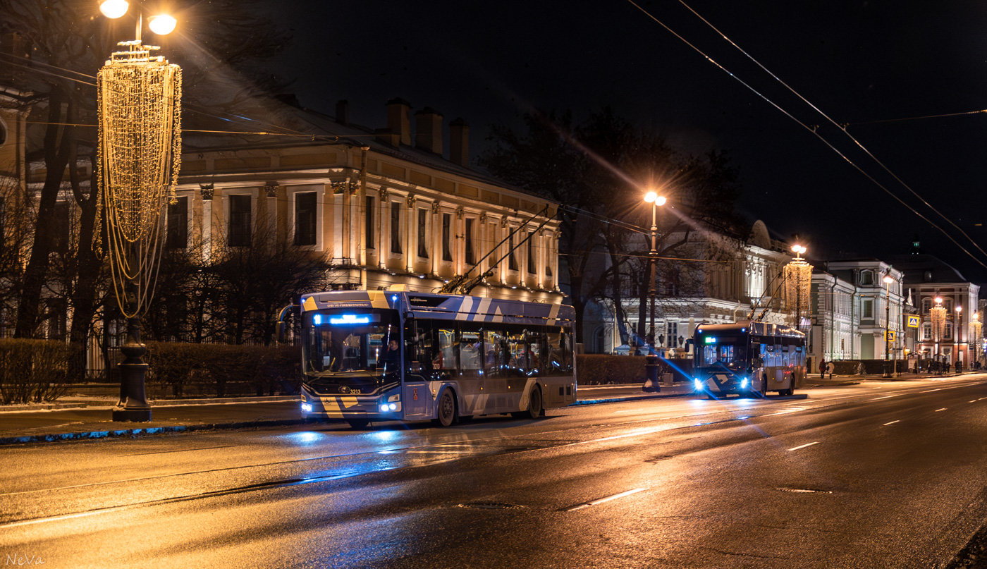 Санкт-Петербург, ПКТС-6281.00 «Адмирал» № 3213; Санкт-Петербург, ВМЗ-5298.01 «Авангард» № 2355