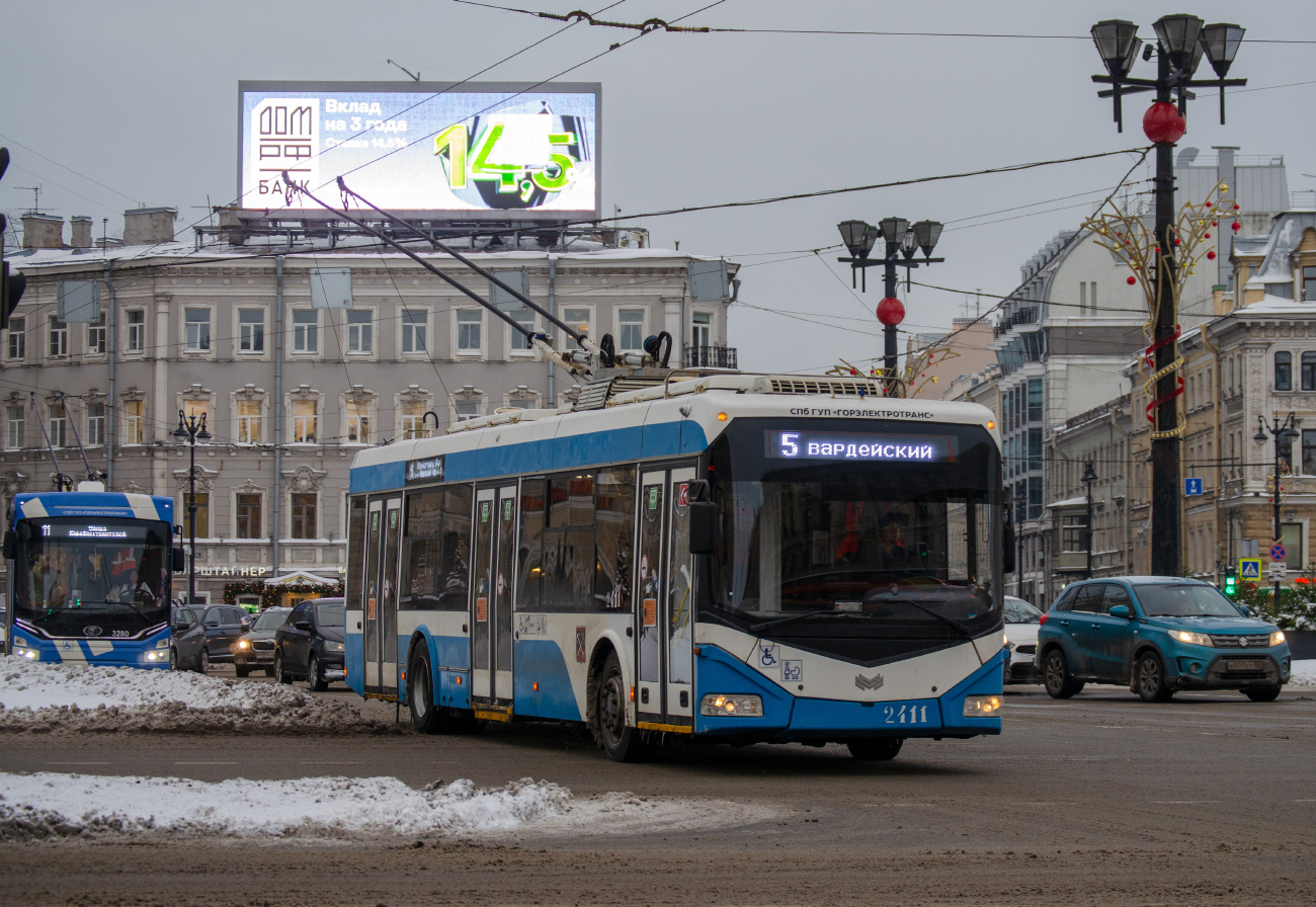 Санкт-Петербург, БКМ 321 № 2411