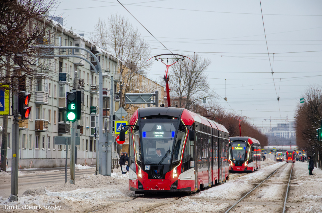 Санкт-Петербург, 71-932 «Невский» № 7756