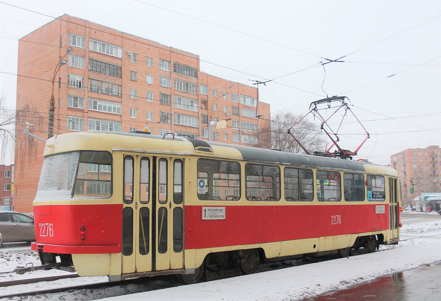 Ижевск, Tatra T3SU (двухдверная) № 2276