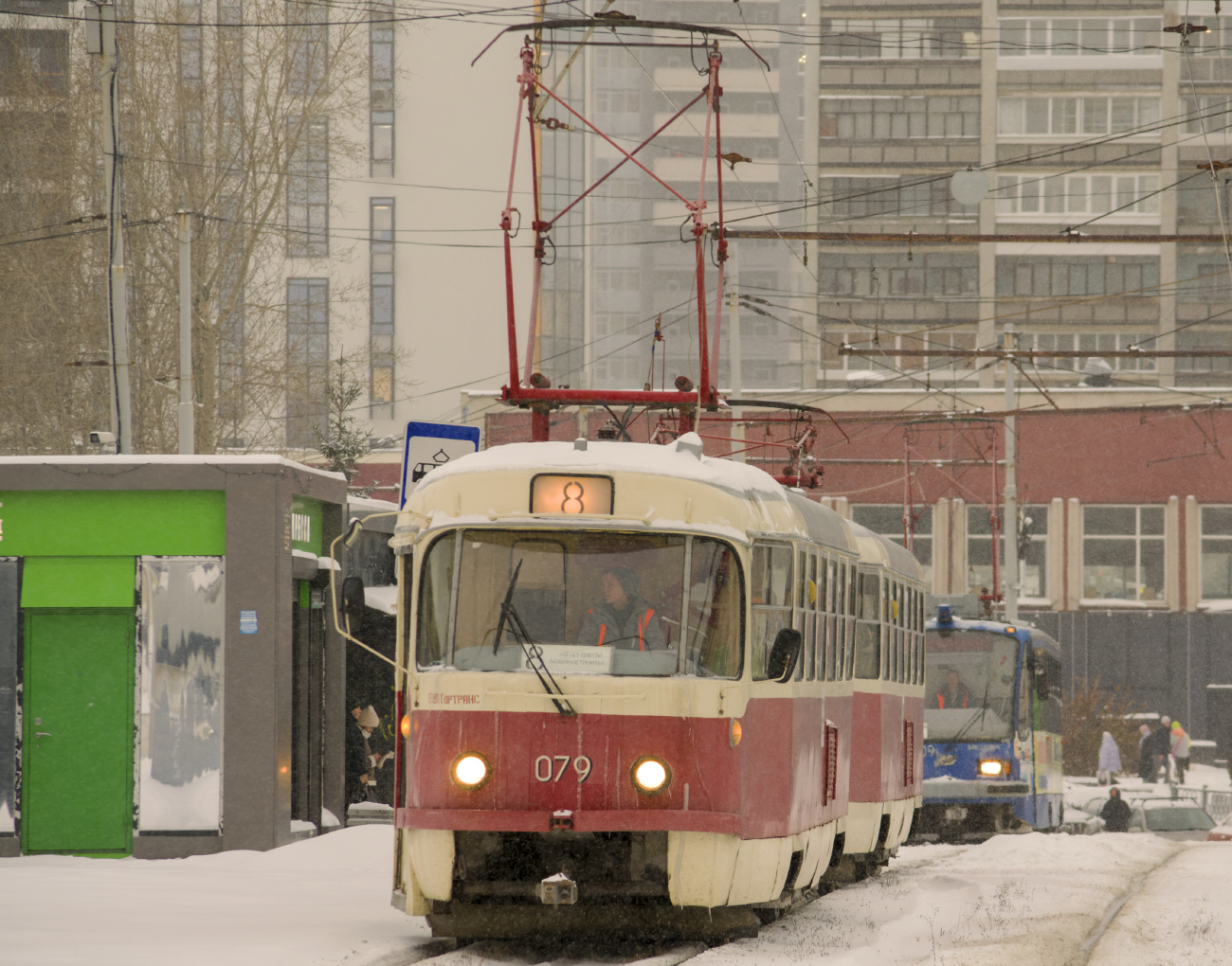 Екатеринбург, Tatra T3SU (двухдверная) № 079