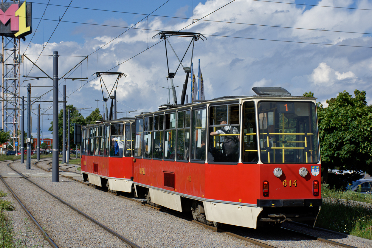 Ченстохова, Konstal 105Na № 614