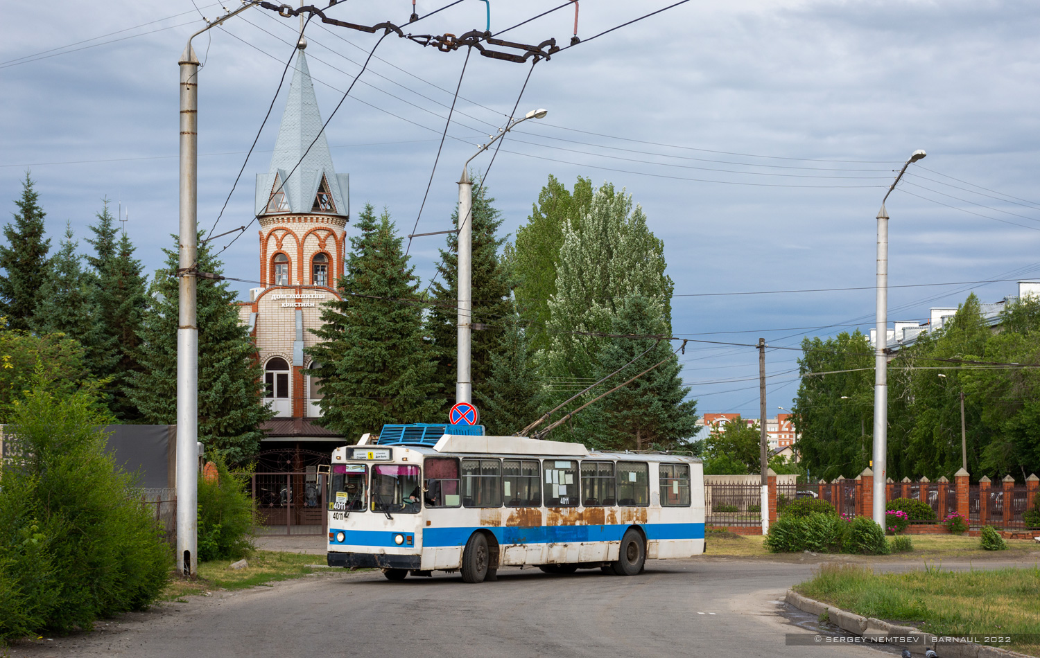 Барнаул, ЗиУ-682 КВР БТРМ № 4011 Барнаул, ЗиУ-682 КВР БТРМ № 4011