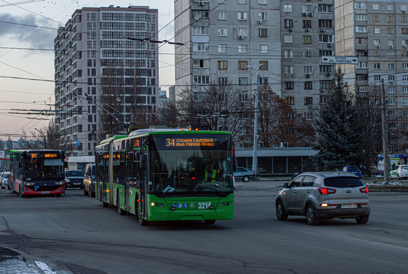 Харків, ЛАЗ E301D1 № 3214