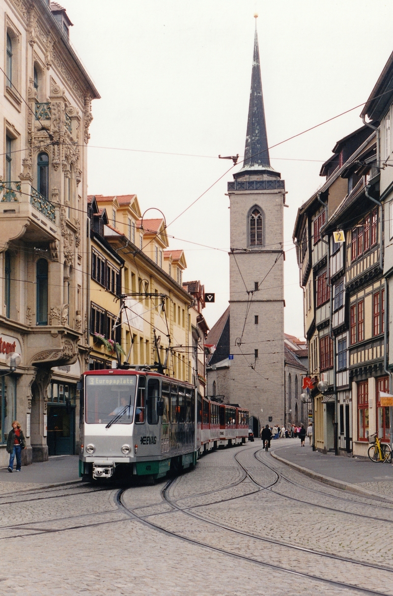 Эрфурт, Tatra KT4D № 470; Эрфурт — Тройники Tatra KT4D+KT4D+KT4D