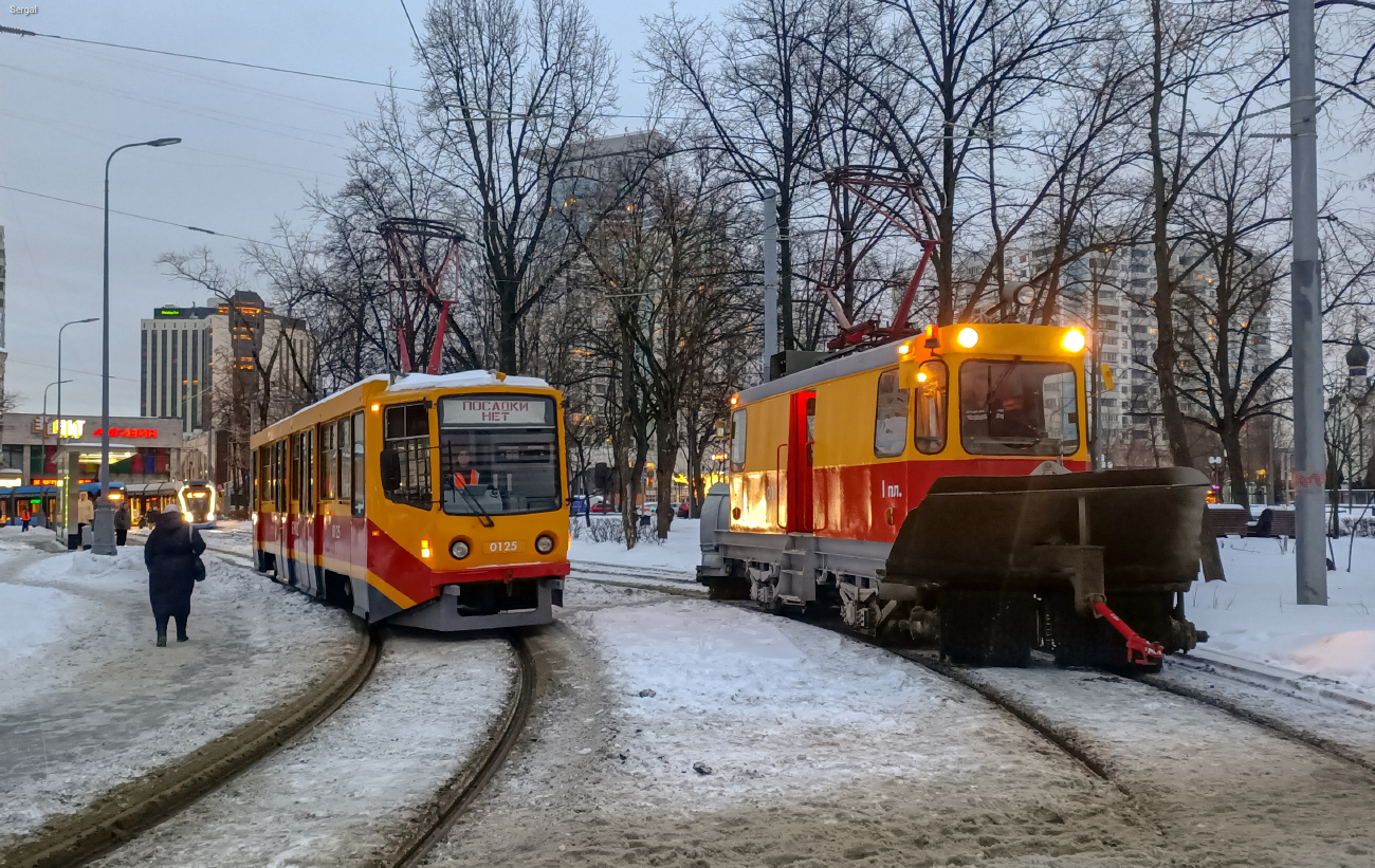 Москва, 71-608КМ № 0125; Москва, ГС-4 (КРТТЗ) № 0114