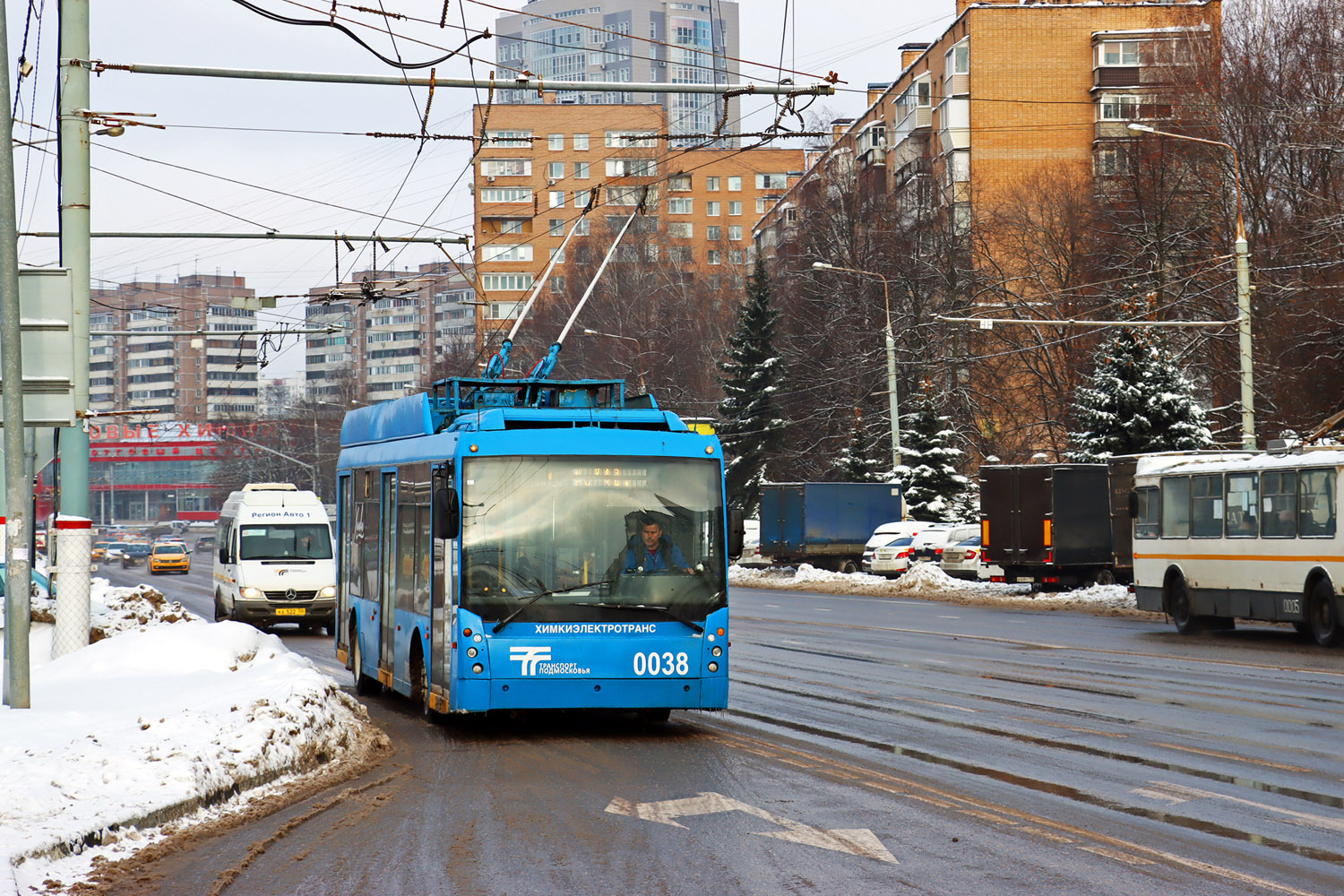 Химки, Тролза-5265.00 «Мегаполис» № 0038
