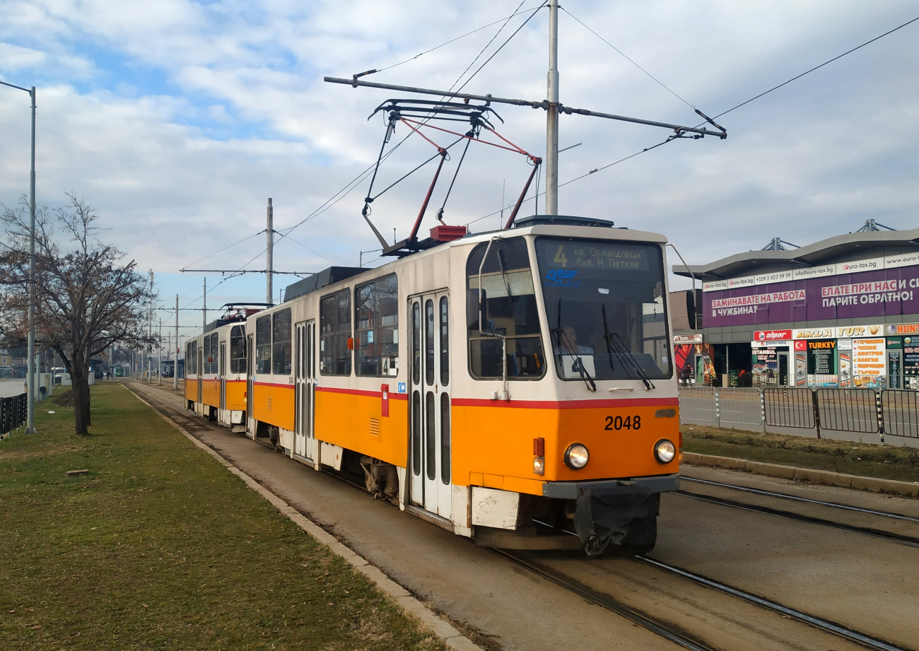 София, Tatra T6A2SF № 2048