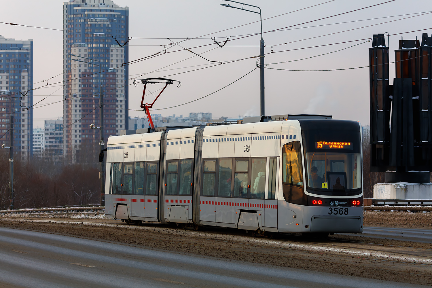 Moscova, 71-414 (Pesa Fokstrot) Nr. 3568