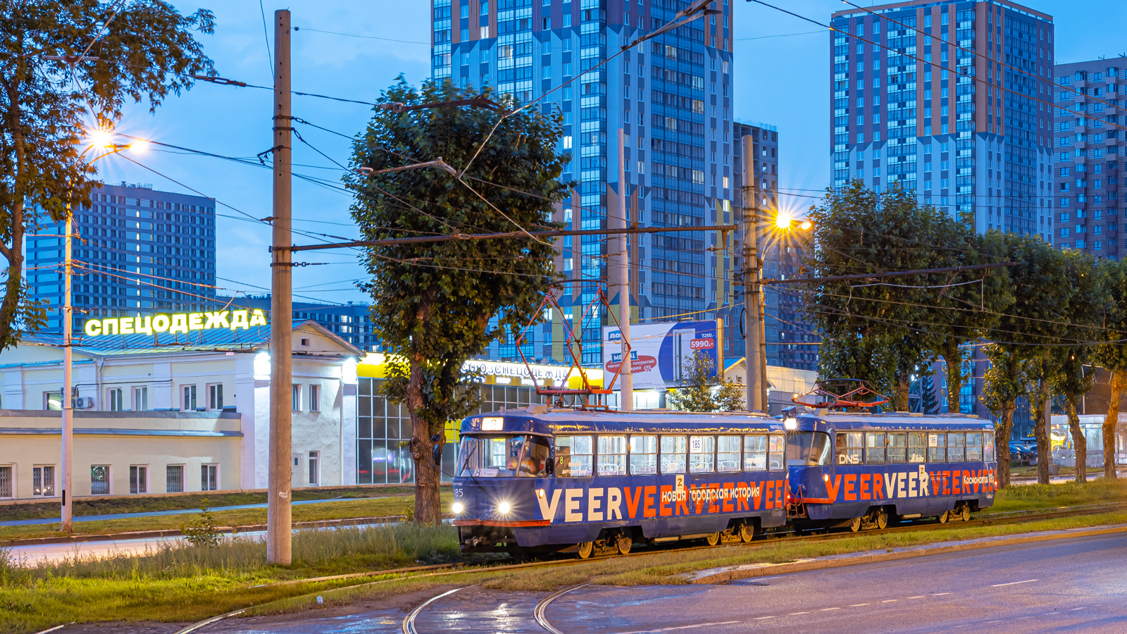 Екатеринбург, Tatra T3SU № 185