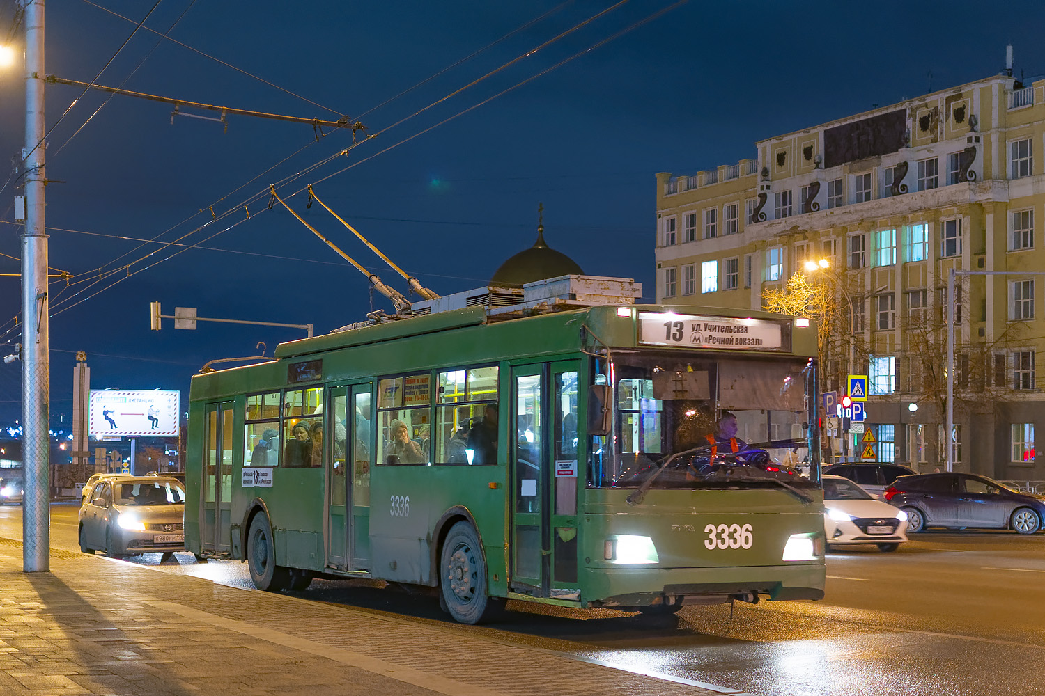 Nowosybirsk, Trolza-5275.03 “Optima” Nr 3336