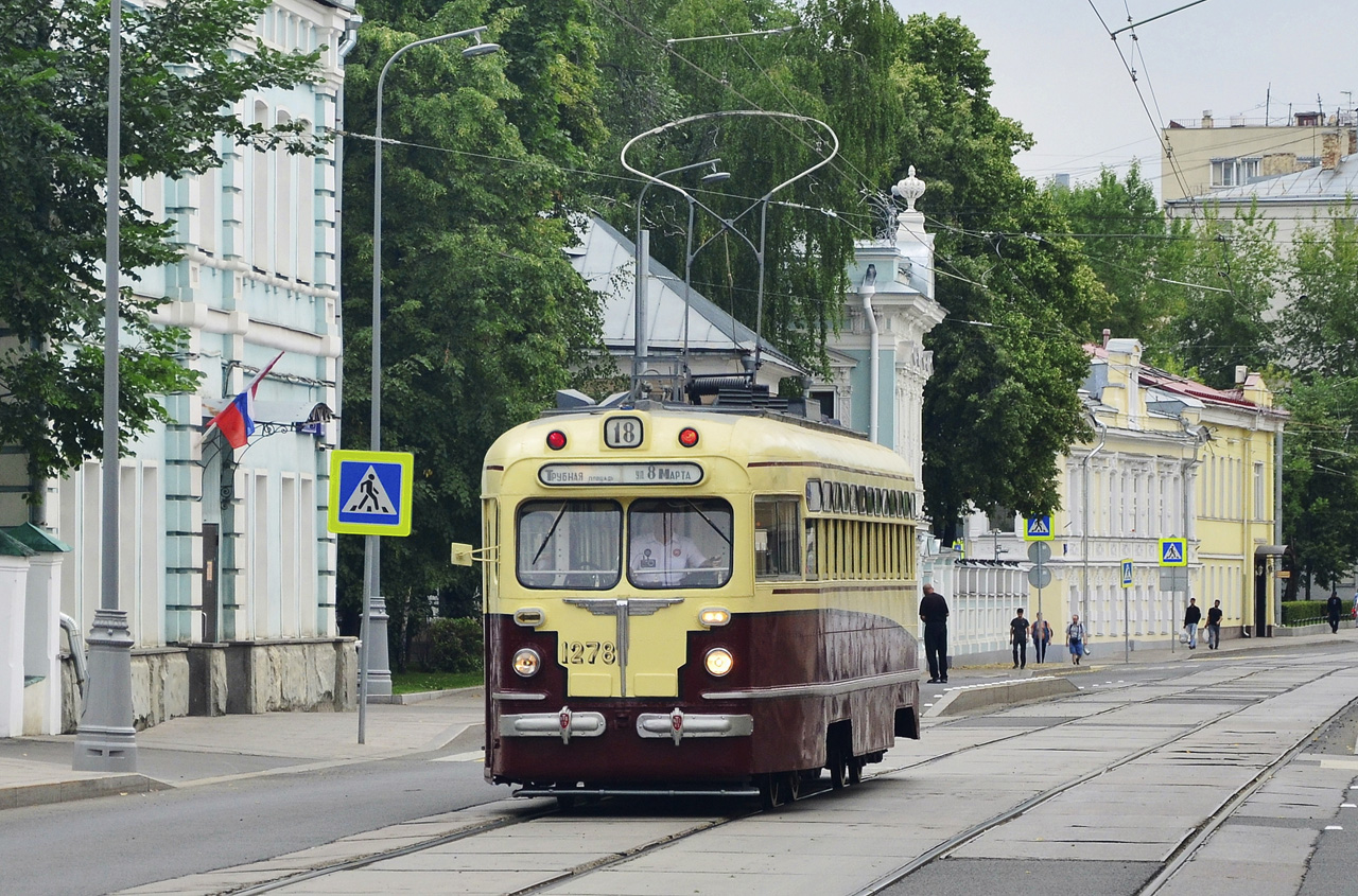 Москва, МТВ-82 № 1278; Москва — День Московского транспорта 8 июля 2023