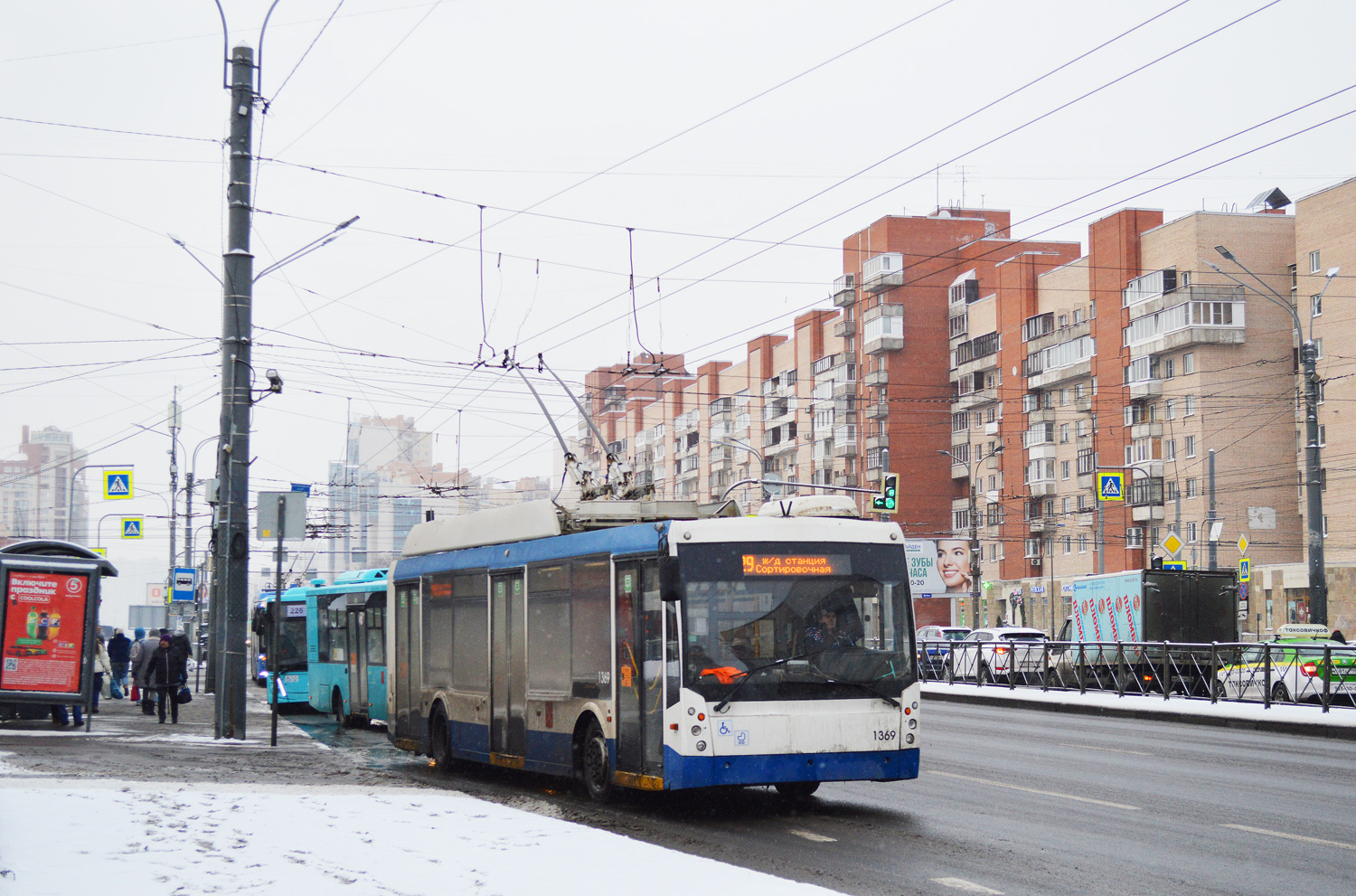 Санкт-Петербург, Тролза-5265.00 «Мегаполис» № 1369