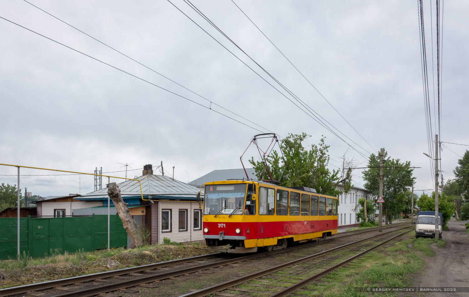 Barnaul, Tatra T6B5SU # 3171