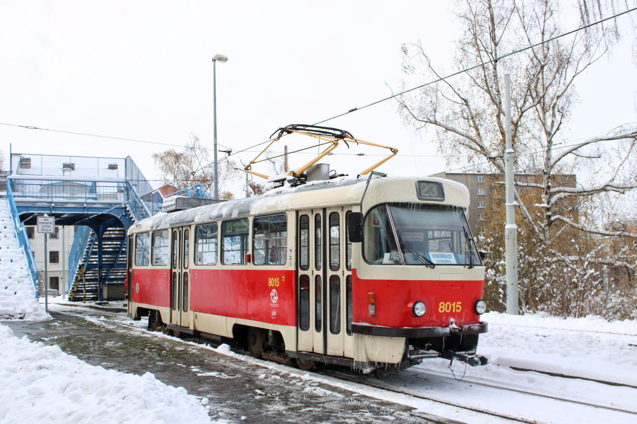 Прага, Tatra T3M2-DVC № 8015 Прага, Tatra T3M2-DVC № 8015