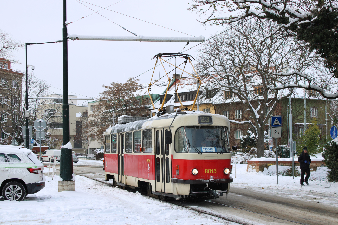 Прага, Tatra T3M2-DVC № 8015 Прага, Tatra T3M2-DVC № 8015