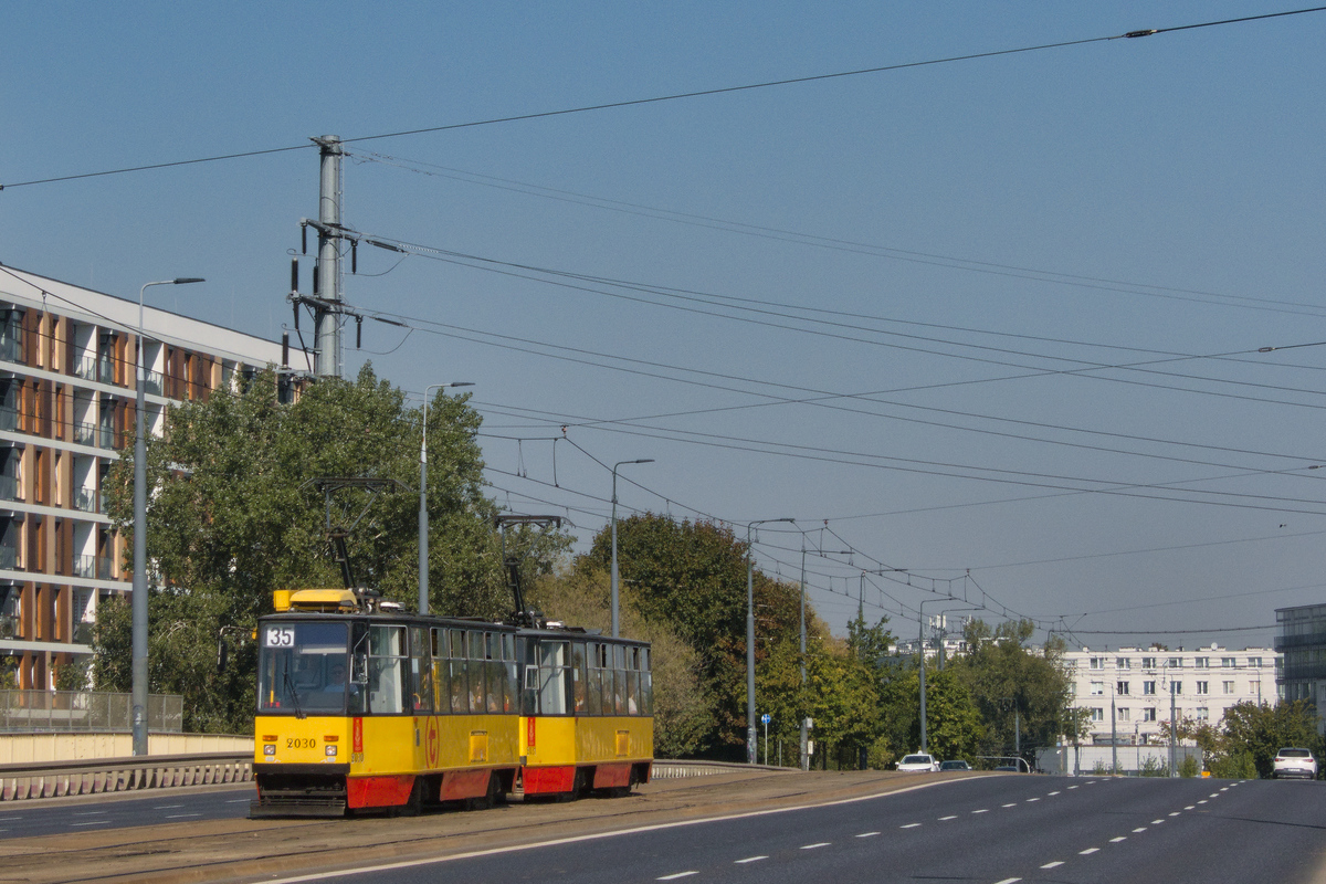 Варшава, Konstal 105N2k № 2030
