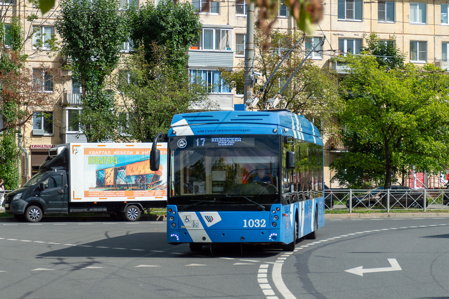 Санкт-Петербург, Тролза-5265.08 «Мегаполис» № 1032