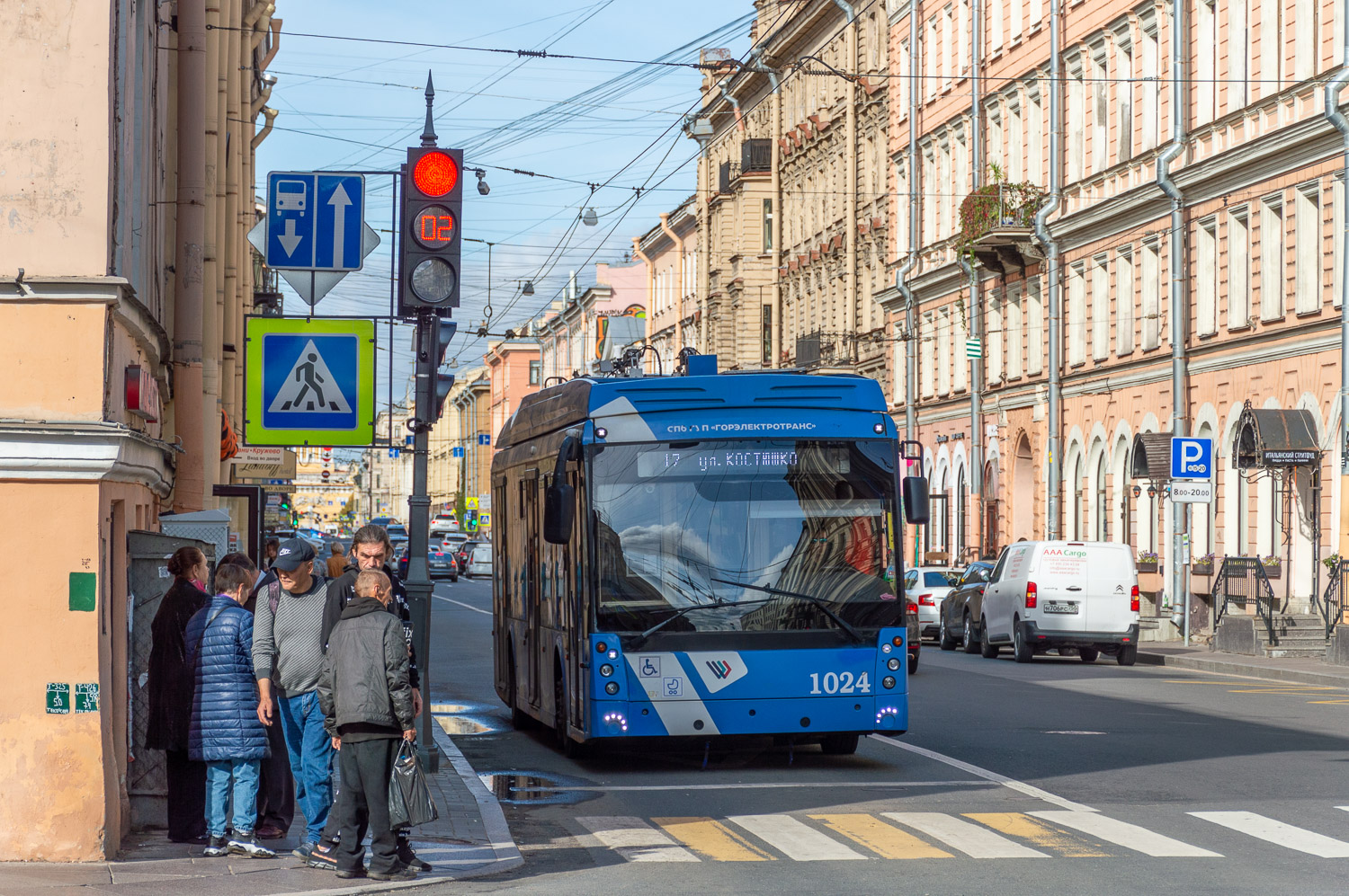 Санкт-Петербург, Тролза-5265.08 «Мегаполис» № 1024