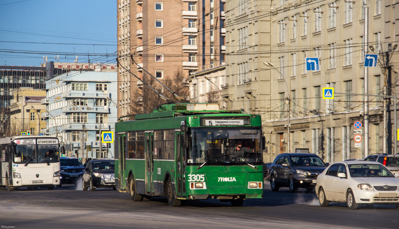 Nowosibirsk, Trolza-5275.05 “Optima” Nr. 3305