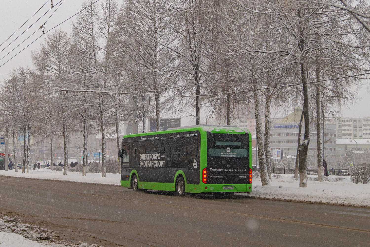 Альметьевск, Yutong ZK6106BEVG (QazTehna) № М 808 ХС 716