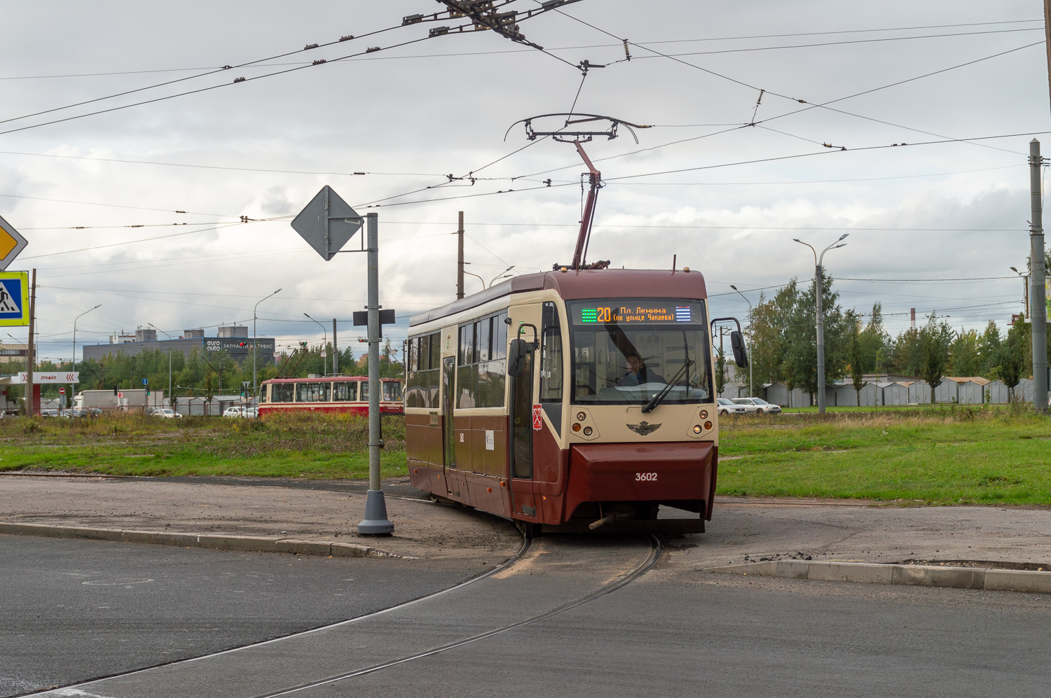 Санкт-Петербург, ЛМ-68М2 (мод. СПб ГЭТ) № 3602