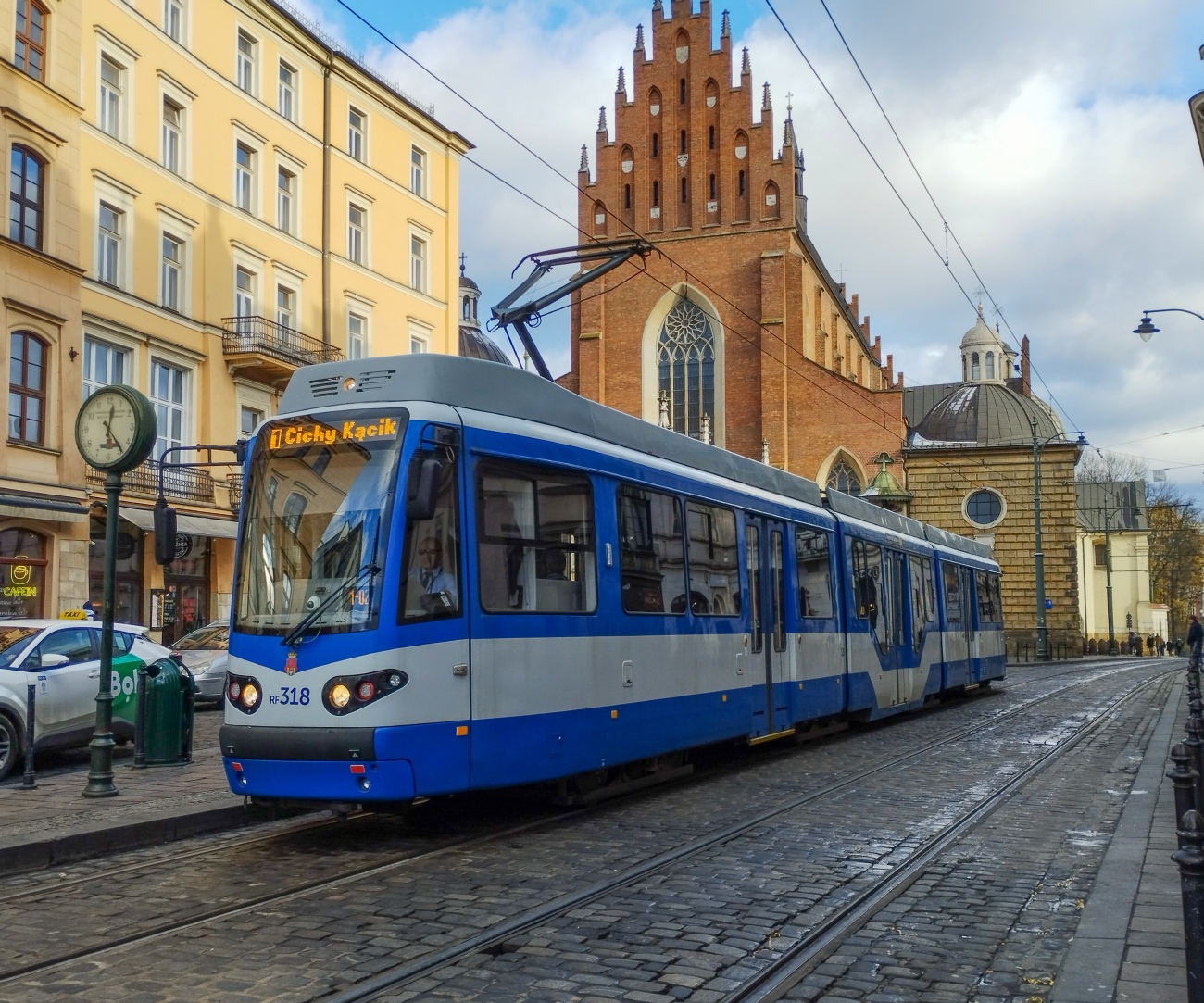 Краков, Duewag/MPK GT8N № RF318